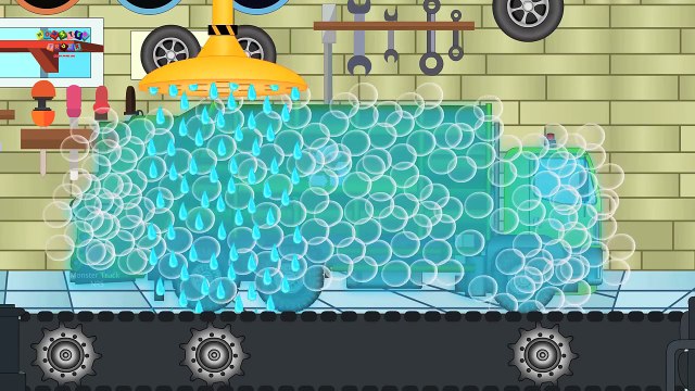 Garbage Truck Car Wash | Car Wash Videos | Street Vehicles | Learning Street Vehicles