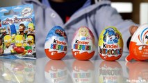Kinder Surprise Eggs: Hot Wheels, Barbie, Easter Bunny, Kinder Joy, The Simpsons