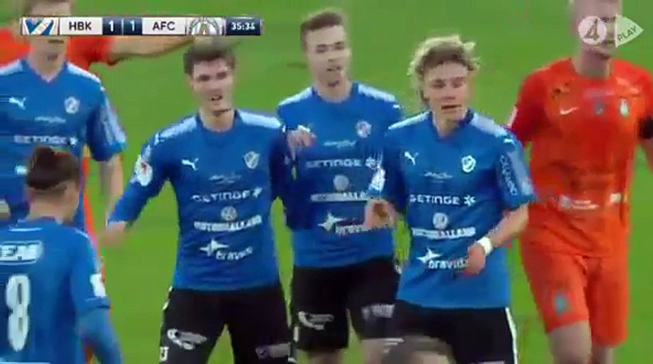 Halmstad 1:1 Eskilstuna City  (Swedish Allsvenskan. 28 October 2017)