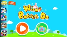 Baby Pandas Daily Life - What Babies Daily Do And Baby Daily Activities | Babybus Gameplay Video