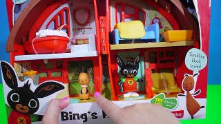 Bing Bunny House Toy Unboxing BBC Cbeebies Bing TV Show | Kids Play OClock Toys Review