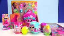 Trolls Poppy Purse Glam Layered Lip Gloss and LOL Surprises