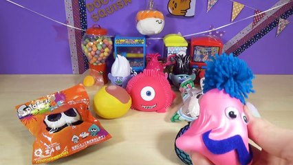 Cutting OPEN Squishy Trolls Stress Ball! Neon Mesh Ball! Splatoon Bath Bomb! Doctor Squish