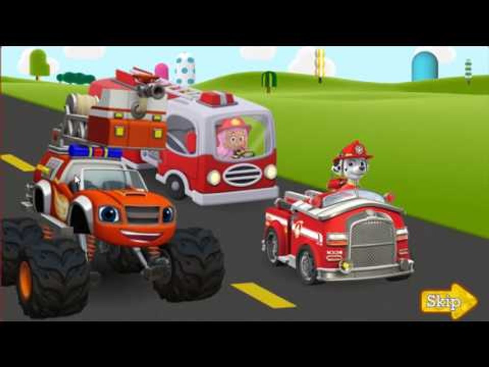 19. Firefighters Rescue Nick Jr | Paw Patrol Bubble Guppies Blaze and The Monster Machines ||