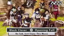 ♪ Nightcore ♪ - Black Clover [ Kankaku Piero - Haruka Mirai ] Opening Full