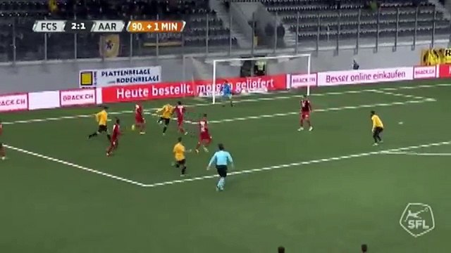 Schaffhausen 3:1 Aarau (Swiss Challenge League	28 October 2017)