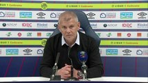 Conférence de presse Patrice Garande après Caen / Troyes