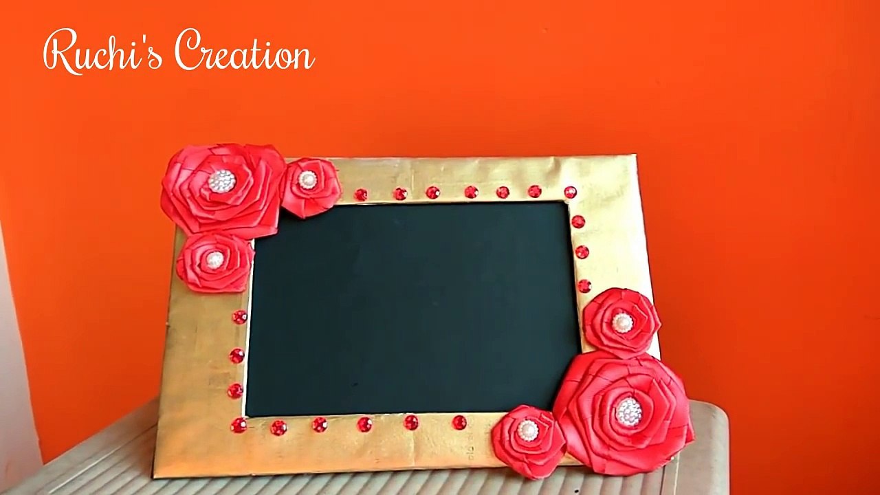DIY | How to make Photo Frame at home | Cardboard Photo Frame | Best out of waste