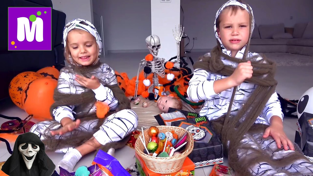 Bad HALLOWEEN Страшилки Конфеты и сладости В ТЕ...