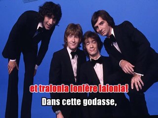 Les Charlots - Derrière chez moi KARAOKE / INSTRUMENTAL