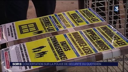 Concertation sur la police de sécurité du quotidien
