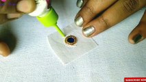 How To Make Designer Earrings // How To Make Paper Earrings // Paper Jewellery Making //DIY
