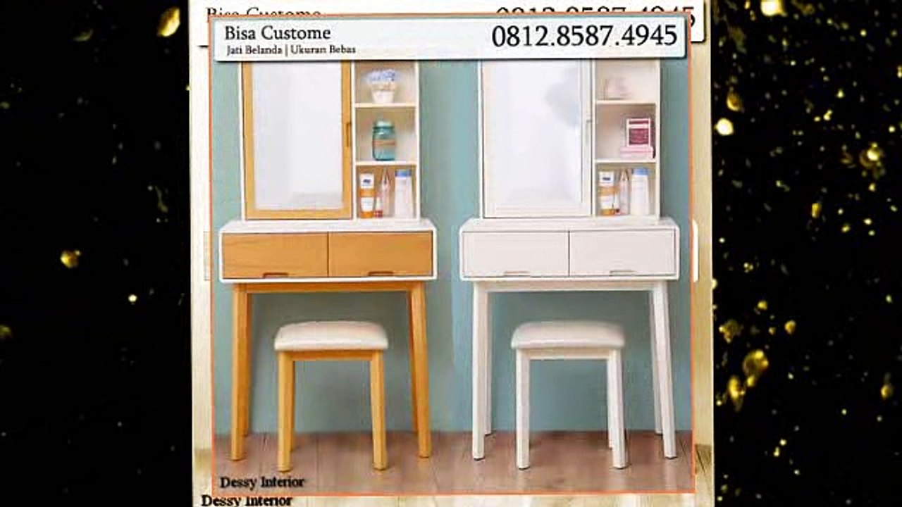 WA 0812.8587.4945, Jual Meja Rias Di Makassar, Jual Meja Rias Murah, Jual Meja Rias Duco