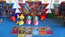 NEW 2016 Pokémon Happy Meal McDonalds Figures & Holo Cards Series 1 in Europe Unboxing