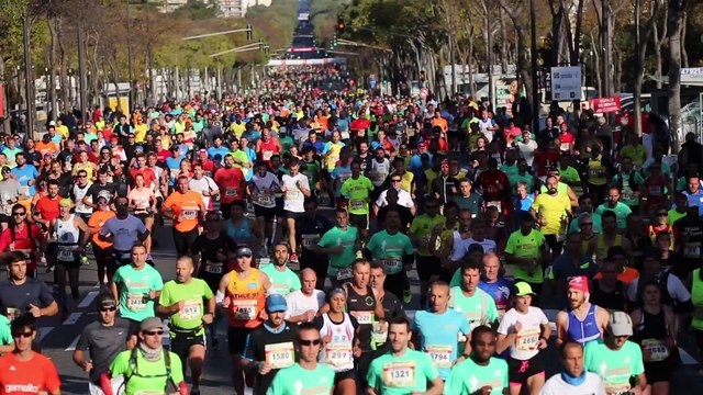 Des milliers de coureurs sur le boulevard Michelet pour le départ du Marseille-Cassis 2017