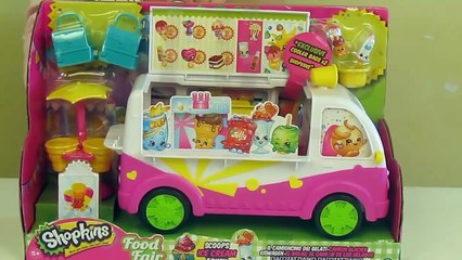 Download Video: Camion de Helados Shopkins - Shopkins Scoops Ice Cream Truck Playset