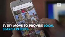 Google tracks your location to get local search results
