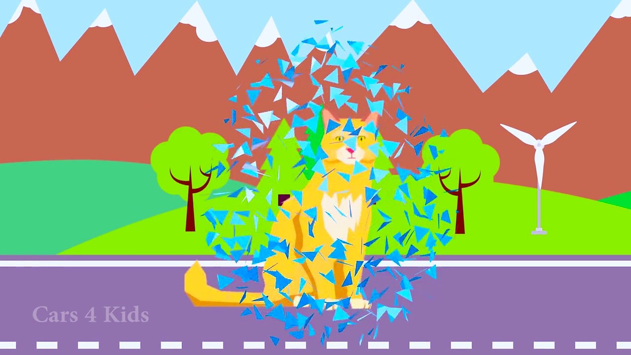 Learn Colors with Surprice Eggs and Truck in Cars Cartoon - Learning Color for Kids