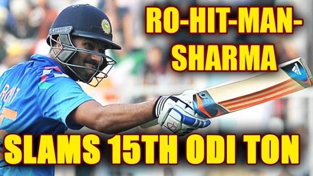 India vs NZ 3rd ODI : Rohit Sharma hits 15th 100, back-to-back in Kanpur | Oneindia News