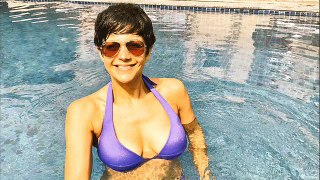 Mandira Bedi Hot Bikini Video
