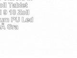 Emartbuy Polaroid Infinite 9 Zoll Tablet Universal  9  10 Zoll  Lila Premium PU Leder