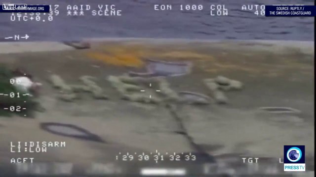 Sauvetage d'un pêcheur Russe échoué sur un rocher en mer !