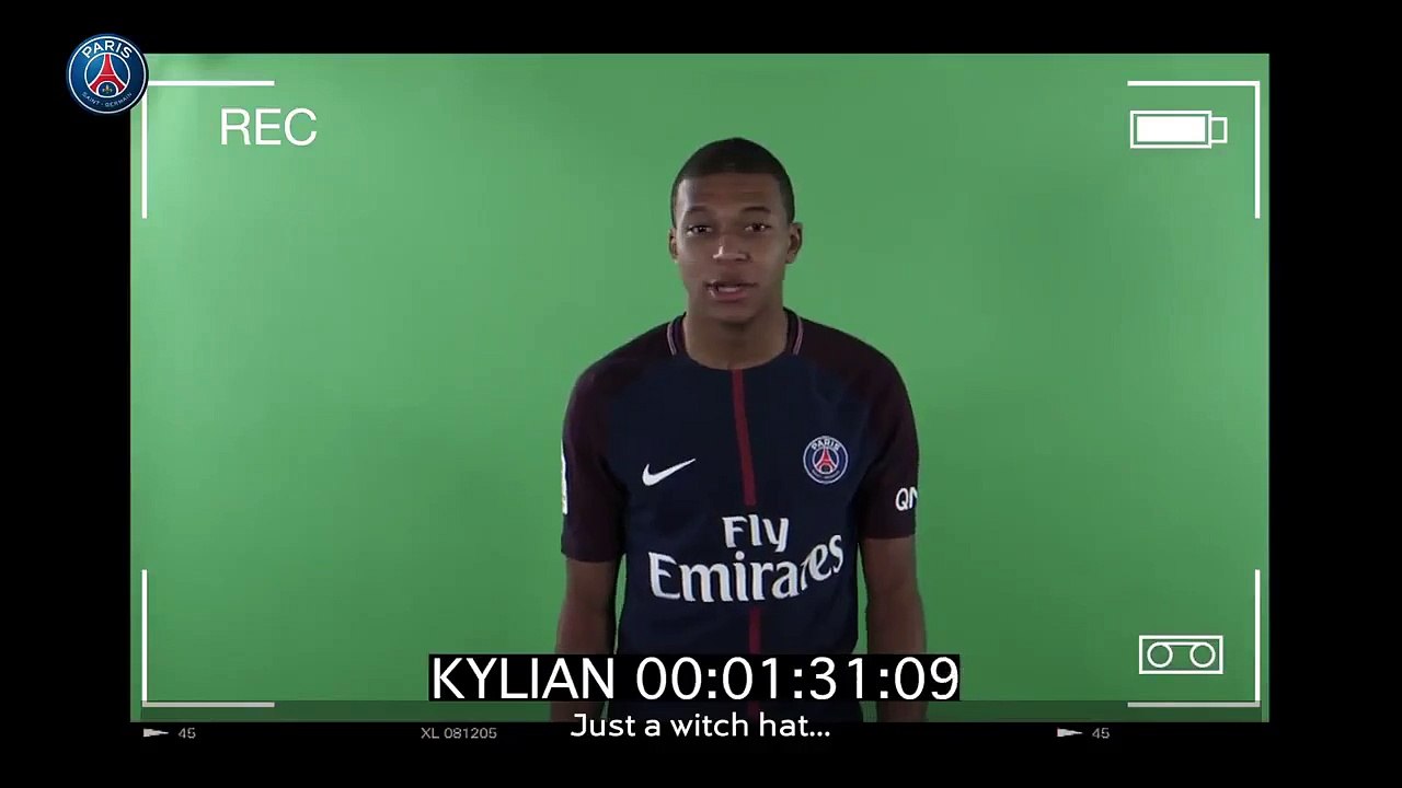 Kylian Mbappé se fait piéger par le PSG pour Halloween !