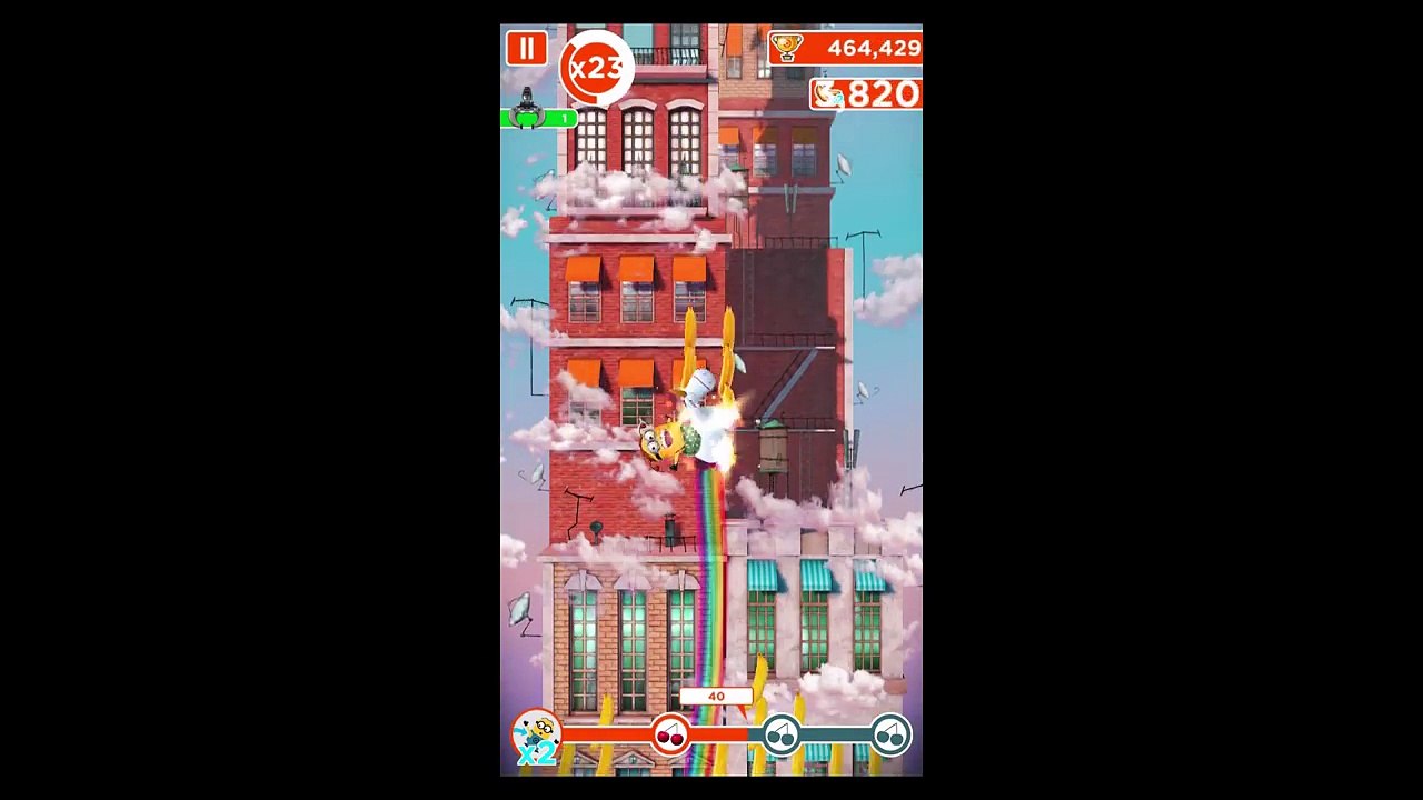 Despicable Me: Minion Rush - Downtown - Girl Minion El Macho Defeat - GamePlay HD #36