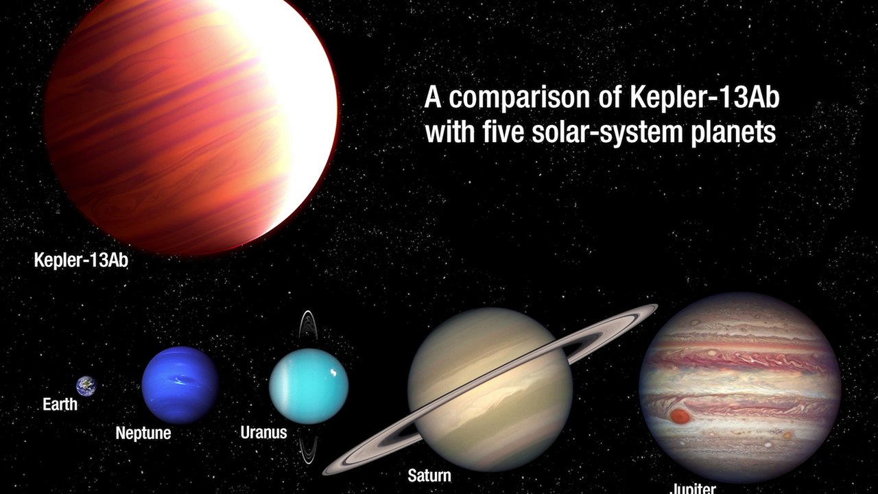 El Hubble de la NASA halla un exoplaneta donde 'nieva'