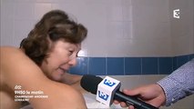 Une femme prend du bon temps devant la caméra sur France 3