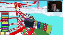 RIDE A CART TO THE WINNERS IN ROBLOX w/ RadioJH Games!
