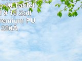 Emartbuy Alcatel One Touch Pop 10 Tablet Universal  9  10 Zoll  Schwarz Premium PU