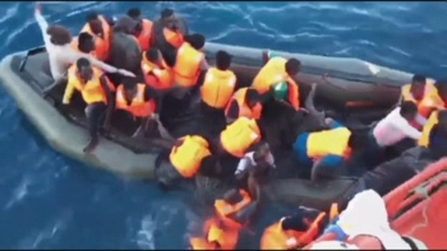 Más de 250 personas han sido rescatadas este fin de semana en el Mediterráneo