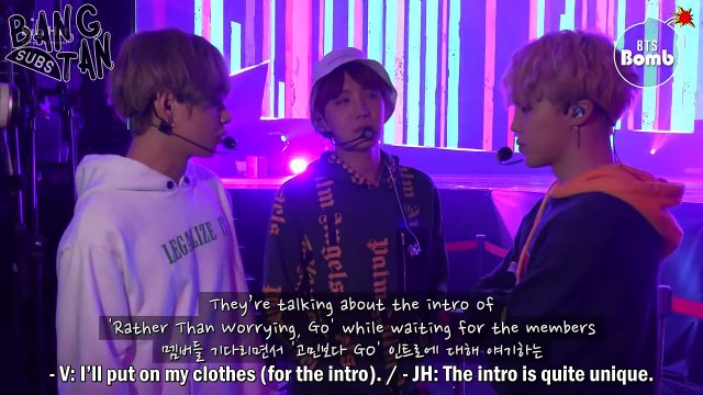 [ENG] 171028 [BANGTAN BOMB] Behind the stage of ‘고민보다Go’ @BTS DNA COMEBACK SHOW - BTS (방탄소년단)