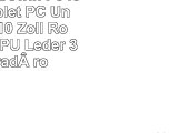 Emartbuy iBowin P940 9 Zoll Tablet PC Universal  9  10 Zoll  Rot Premium PU Leder