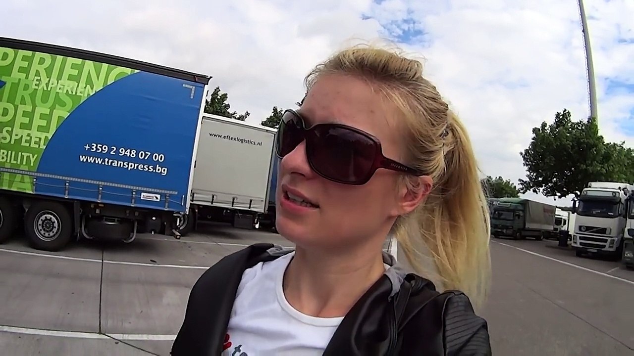 Trucking Girl - Szwajcaria - opłata drogowa, Switzerland - toll ep. 45