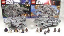 Lego Millennium Falcon 7965 vs 75105 Review and Comparison