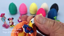 Play Doh Surprise Eggs Barbies Thomas & Friends Shopkins Minnie Mouse Donald Duck The Good Dinosaur