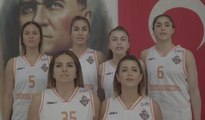 Kadın basketbolculardan Cumhuriyet Bayramı'na özel video
