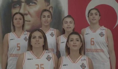 Kadın basketbolculardan Cumhuriyet Bayramı'na özel video