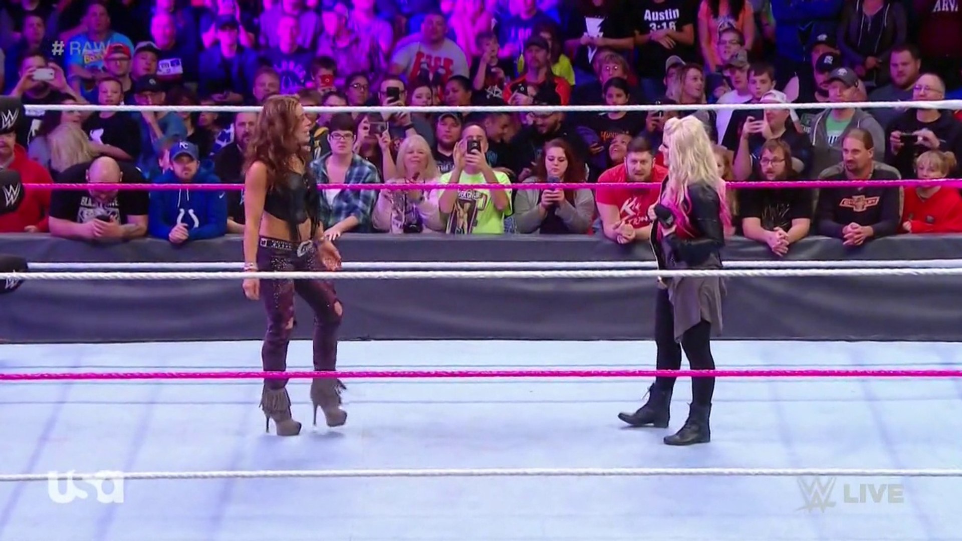 Alexa Bliss And Mickie James Segment Video Dailymotion