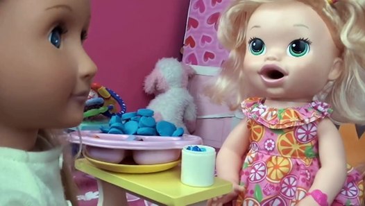 Baby Alive Is Sick Poops And Pees With No Diaper Slime Gross Frozen