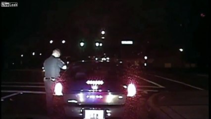 Download Video: Lakeland police officer grazed by drunk driver during traffic stop