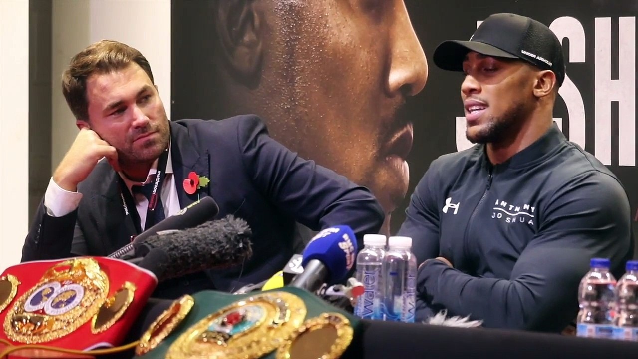 ANTHONY JOSHUA vs CARLOS TAKAM FULL POST FIGHT PRESS CONFERENCE