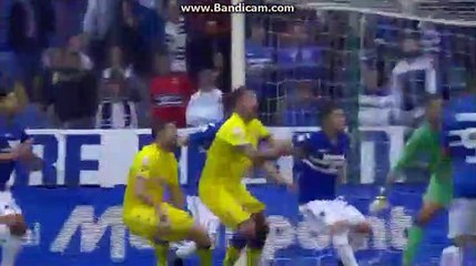 Fabrizio Cacciatore Goal HD - Sampdora 1-1 ChievoVerona 29.10.2017