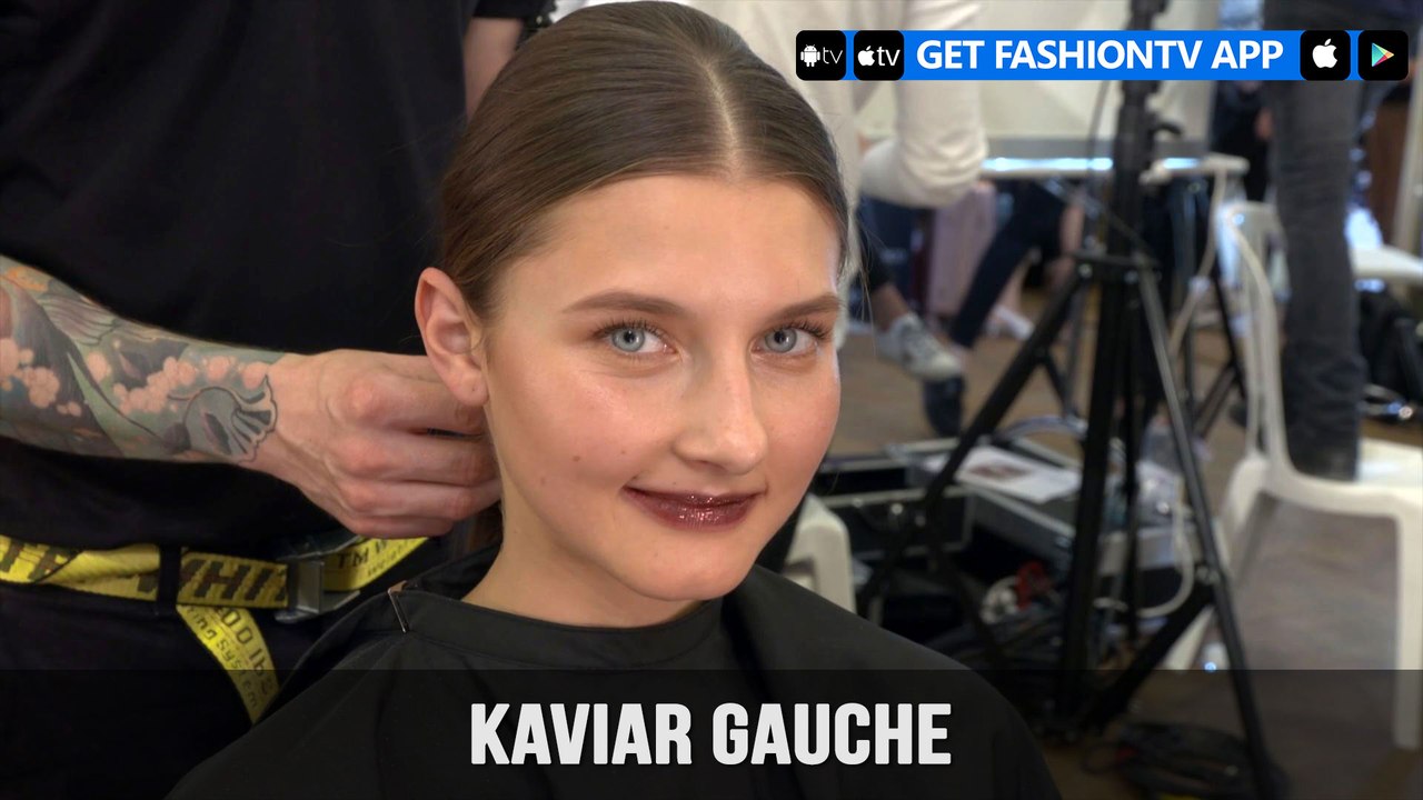 London Fashion Week Spring/Summer 2018 - Kaviar Gauche Make Up | FashionTV