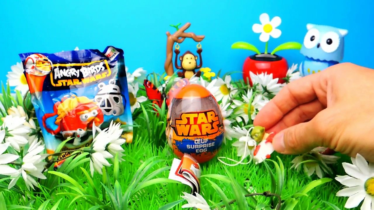 Star Wars Spielzeug in Überraschungseier Ü Eier Videos für Kinder in Deutsch