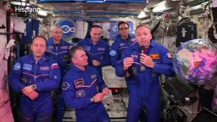 Así fue la charla del papa con los astronautas de la Estación Espacial