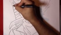 Drawing Future Trunks VS Black Goku Super Saiyan Rose | Dragonball Super | TolgArt