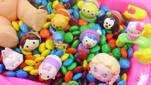 Learn Numbers Baby Doll Bath Time M&Ms Chocolate Surprise Eggs Play Doh Toys